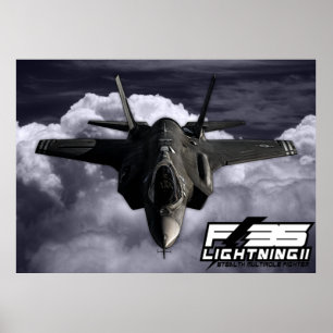 F-35 bliksem II Poster