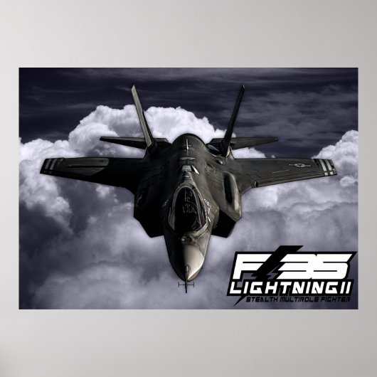 F-35 bliksem II Poster (Voorkant)