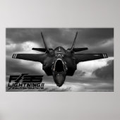F-35 bliksem II Poster (Voorkant)