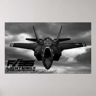 F-35 bliksem II Poster
