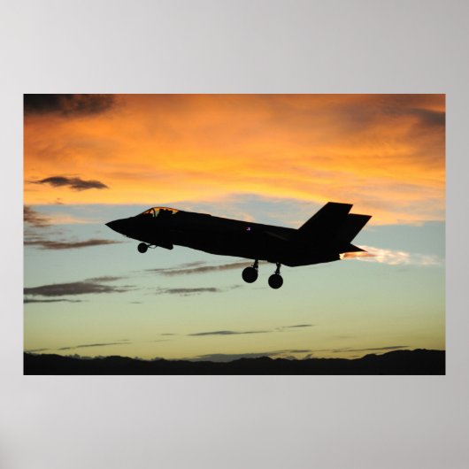 F-35 bliksem II Poster (Voorkant)