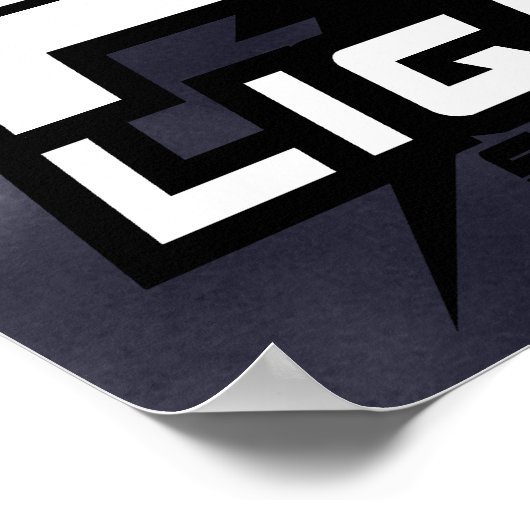 F-35 bliksem II Poster (Hoek)