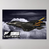 F-35 bliksem II Poster (Voorkant)