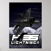 F-35 bliksem II Poster (Voorkant)
