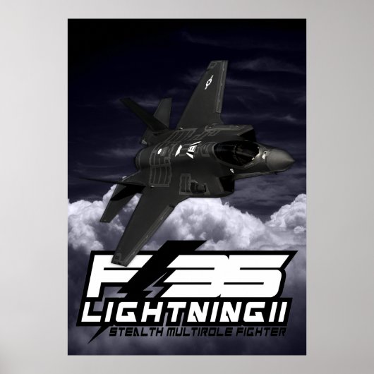 F-35 bliksem II Poster (Voorkant)