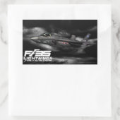 F-35 bliksem II Rechthoekige Sticker (Tas)