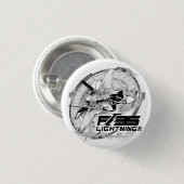 F-35 bliksem II Ronde Button 3,2 Cm (Voorkant /achterkant)