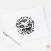 F-35 bliksem II Ronde Sticker (Envelop)