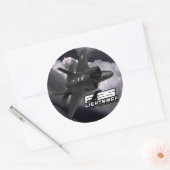 F-35 bliksem II Ronde Sticker (Envelop)