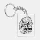 F-35 bliksem II Sleutelhanger (Voorkant Links)