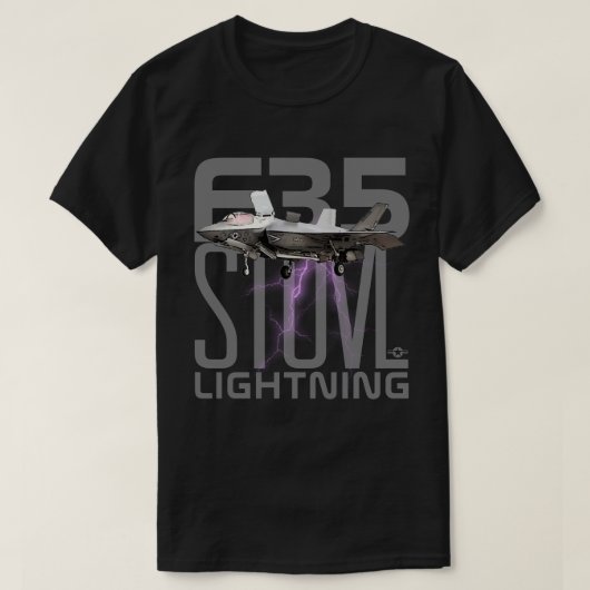 F-35 bliksem II T-shirt (Design voorkant)