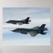 F-35 Bliksem Poster (Voorkant)