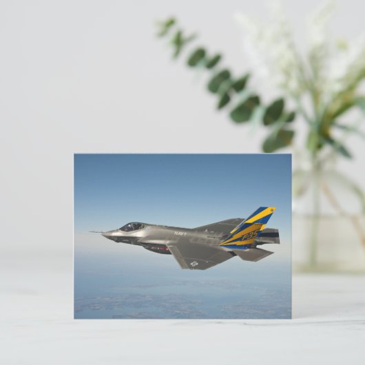 F-35 BRIEFKAART (Staand voorkant)