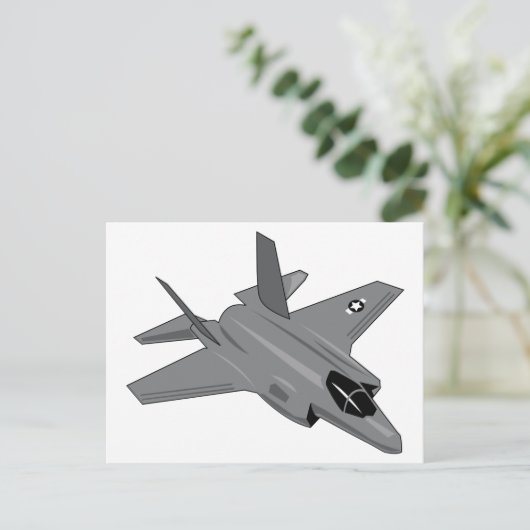 F-35 BRIEFKAART (Staand voorkant)
