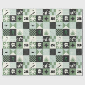 F-35 en 356FS Demon Vakantie Pleinen Cadeaupapier (Vlak)