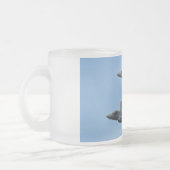 F-35 en F-22 Fighter Jet Matglas Koffiemok (Links)