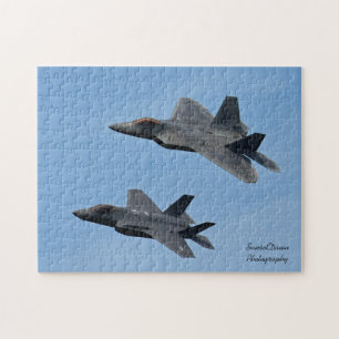 F-35 en F-22 Vuurjet  Legpuzzel
