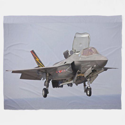 F-35 FLEECE DEKEN (Voorkant (Horizontaal))