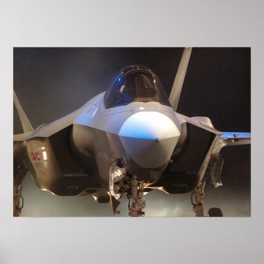 F-35 Joint Strike Fighter Vliegtuig Poster (Voorkant)