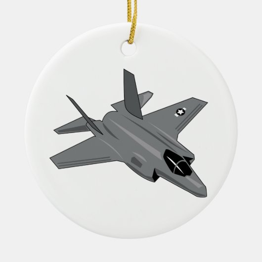 F-35 KERAMISCH ORNAMENT (Voorkant)