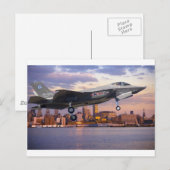 F-35 LICHTING FIGHTER VLIEGTUIG BRIEFKAART (Voorkant / Achterkant)