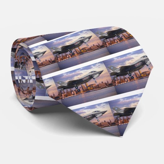 F-35 LICHTING FIGHTER VLIEGTUIG STROPDAS (Opgerold)