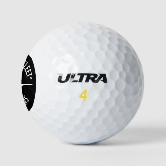 F-35 Lightning Fighter Golf Ball met aangepaste na Golfballen (Logo)