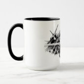 F-35 Lightning II 15 oz Ringer Mok (Links)