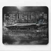 F-35 Lightning II Mousepad Muismat (Voorkant)