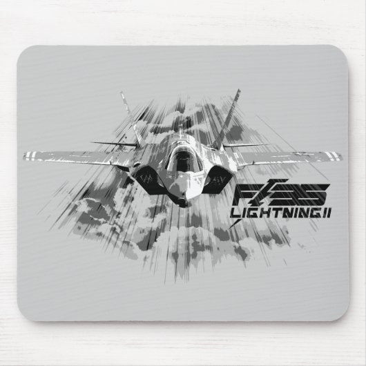 F-35 Lightning II Mousepad Muismat (Voorkant)