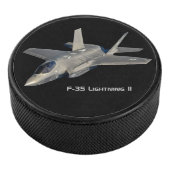 F-35 Lightning II Panther Jet Fighter Hockey Puck (3/4)