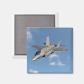 F-35 Lightning II Panther Jet Fighter in Sky Magneet (Voorkant / Achterkant)
