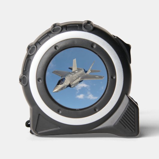 F-35 Lightning II Panther Jet Fighter in Sky Rolmaat (Voorkant)