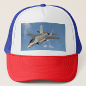 F-35 Lightning II Panther Jet Fighter in Sky Trucker Pet (Voorkant)