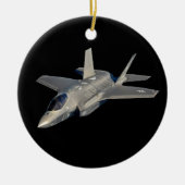 F-35 Lightning II Panther Jet Fighter Keramisch Ornament (Voorkant)