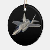 F-35 Lightning II Panther Jet Fighter Keramisch Ornament (Links)