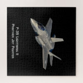 F-35 Lightning II Panther Jet Fighter Legpuzzel (Horizontaal)