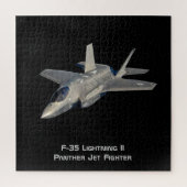 F-35 Lightning II Panther Jet Fighter Legpuzzel (Verticaal)