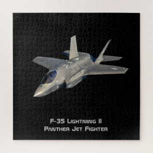F-35 Lightning II Panther Jet Fighter Legpuzzel