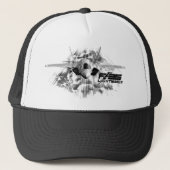 F-35 Lightning II Trucker Hat Pet (Voorkant)