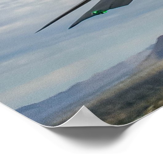 F-35 Lightning II Vliegtuig Poster (Hoek)