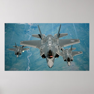 F-35 Lightning II Vliegtuig Poster