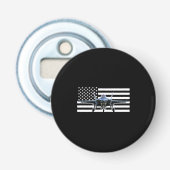 F-35 (Zwarte vlag) Button Flesopener (Voorkant)