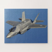 F-35A bliksem II Joint Strike Fighter 58 Legpuzzel (Horizontaal)