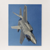 F-35A bliksem II Joint Strike Fighter 58 Legpuzzel (Verticaal)