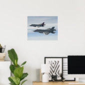 F-35A bliksem II-strijders Poster (Thuiskantoor)