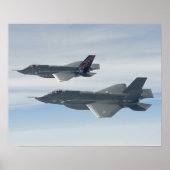 F-35A bliksem II-strijders Poster (Voorkant)