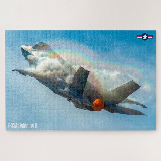 F-35A LICHTING II (20x30 INCH) Legpuzzel (Horizontaal)