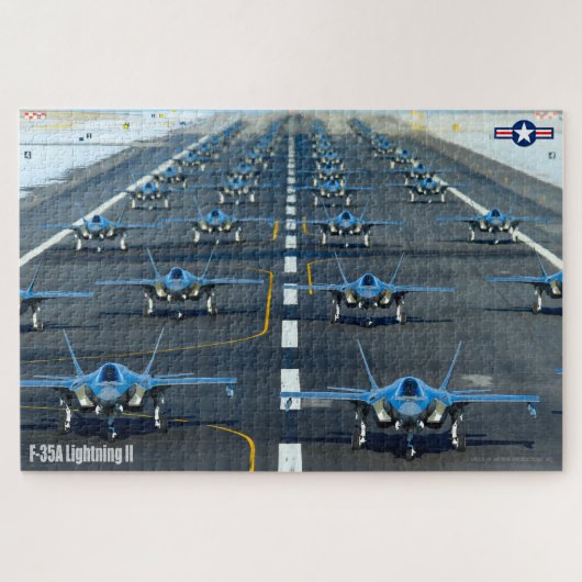F-35A LICHTING II (20x30 INCH) Legpuzzel (Horizontaal)