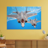 F-35A LICHTING II 32x48 Canvas Afdruk (Insitu (Woonkamer))